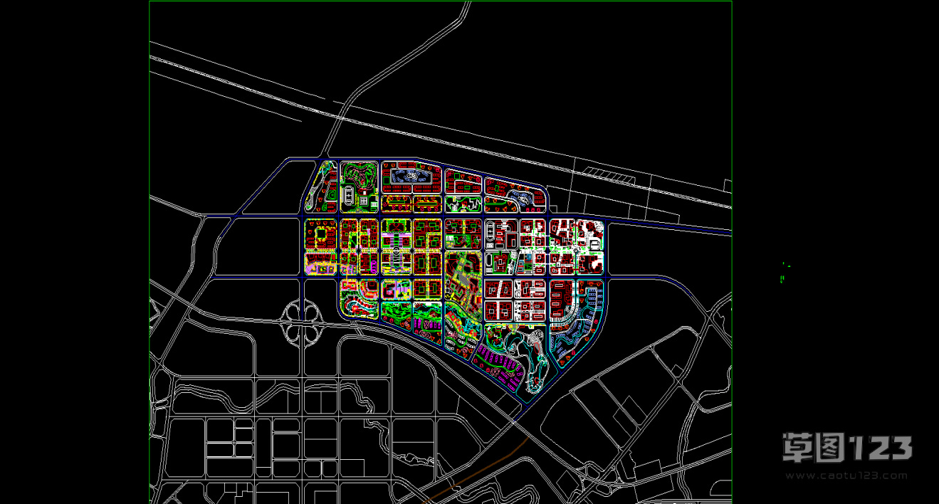 城市设计高清图纸PSD+SU+CAD+PPT汇报8.png(5)