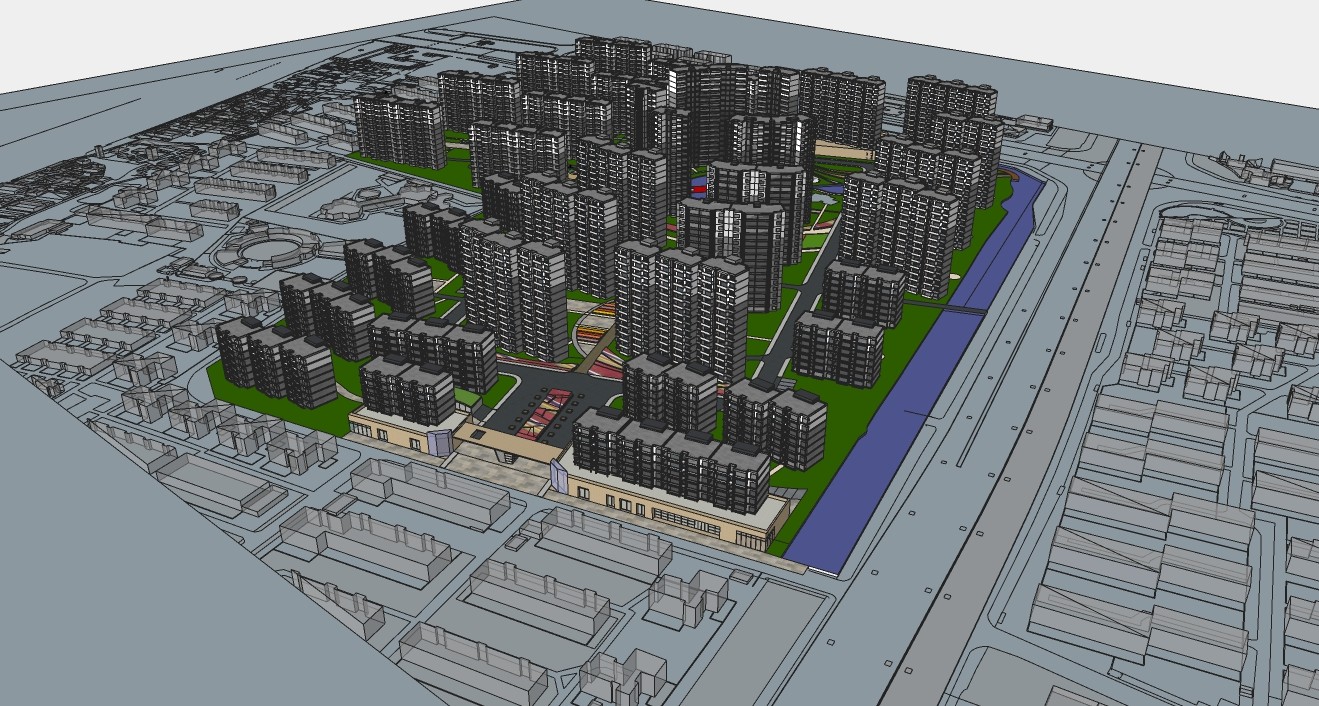 住宅小区整体su模型3-2.jpg(2)