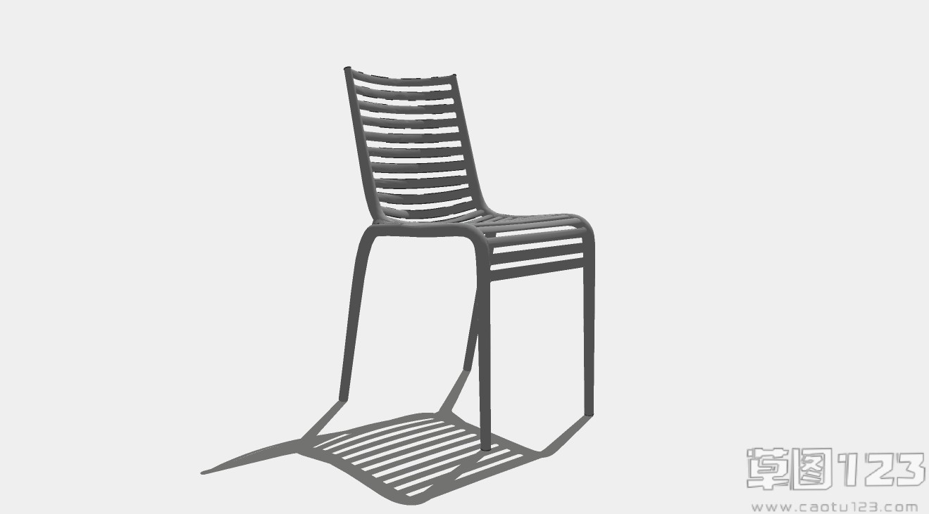 简欧风格单人椅su模型1.jpg(1)