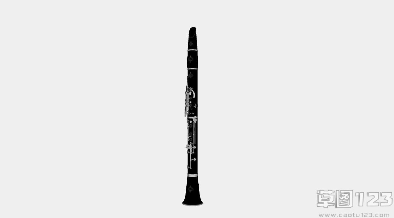 单簧管黑管su模型1.jpg(1)