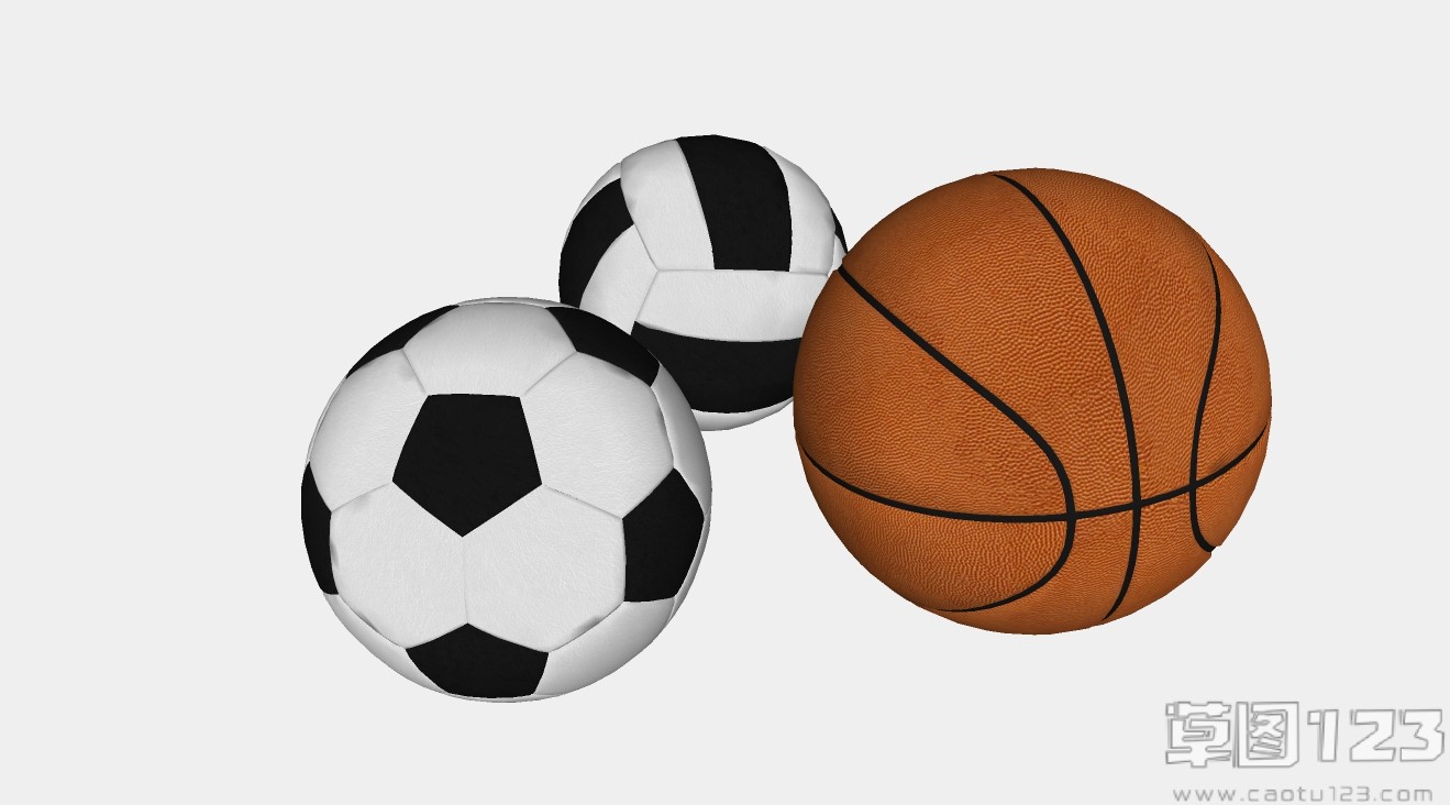 足球篮球排球su模型2.jpg(2)
