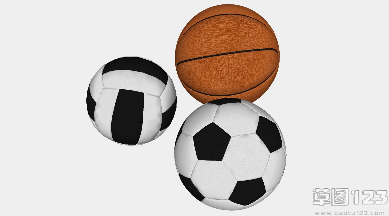 足球篮球排球su模型1.jpg(1)
