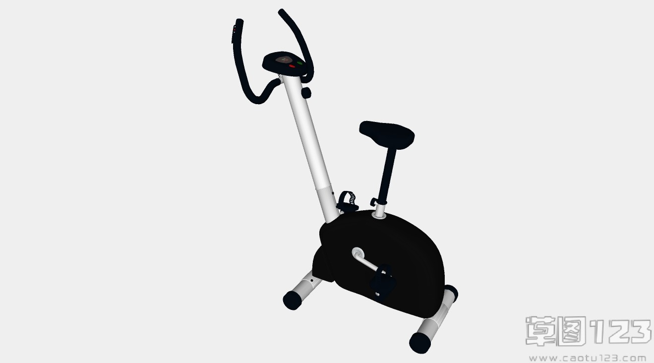 动感单车健身器su模型1.jpg(1)