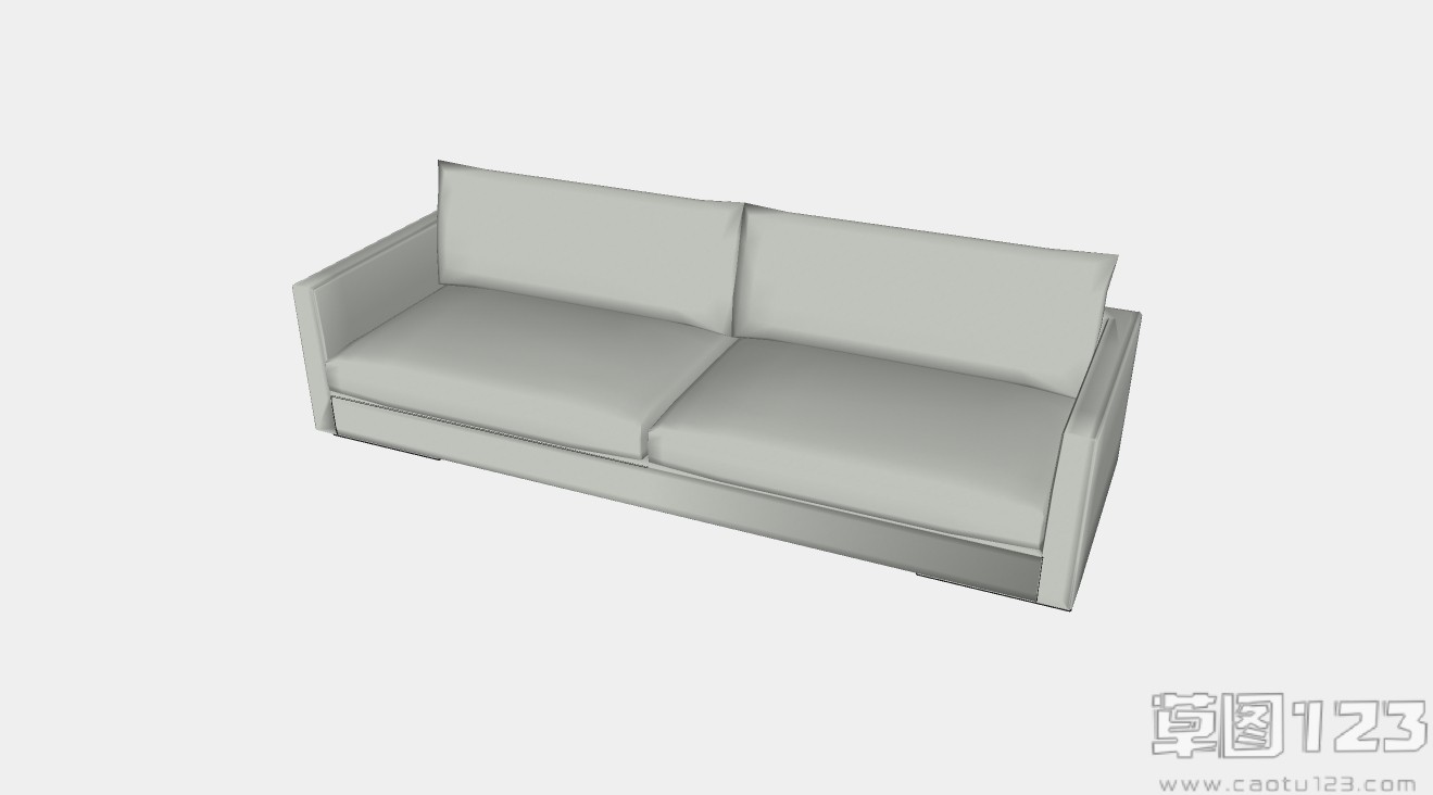 欧式双人沙发su模型1.jpg(1)