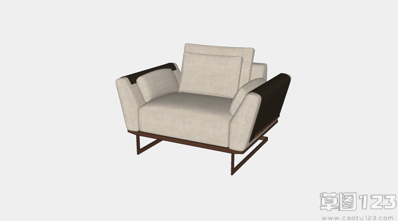 单人沙发su模型1.jpg(1)