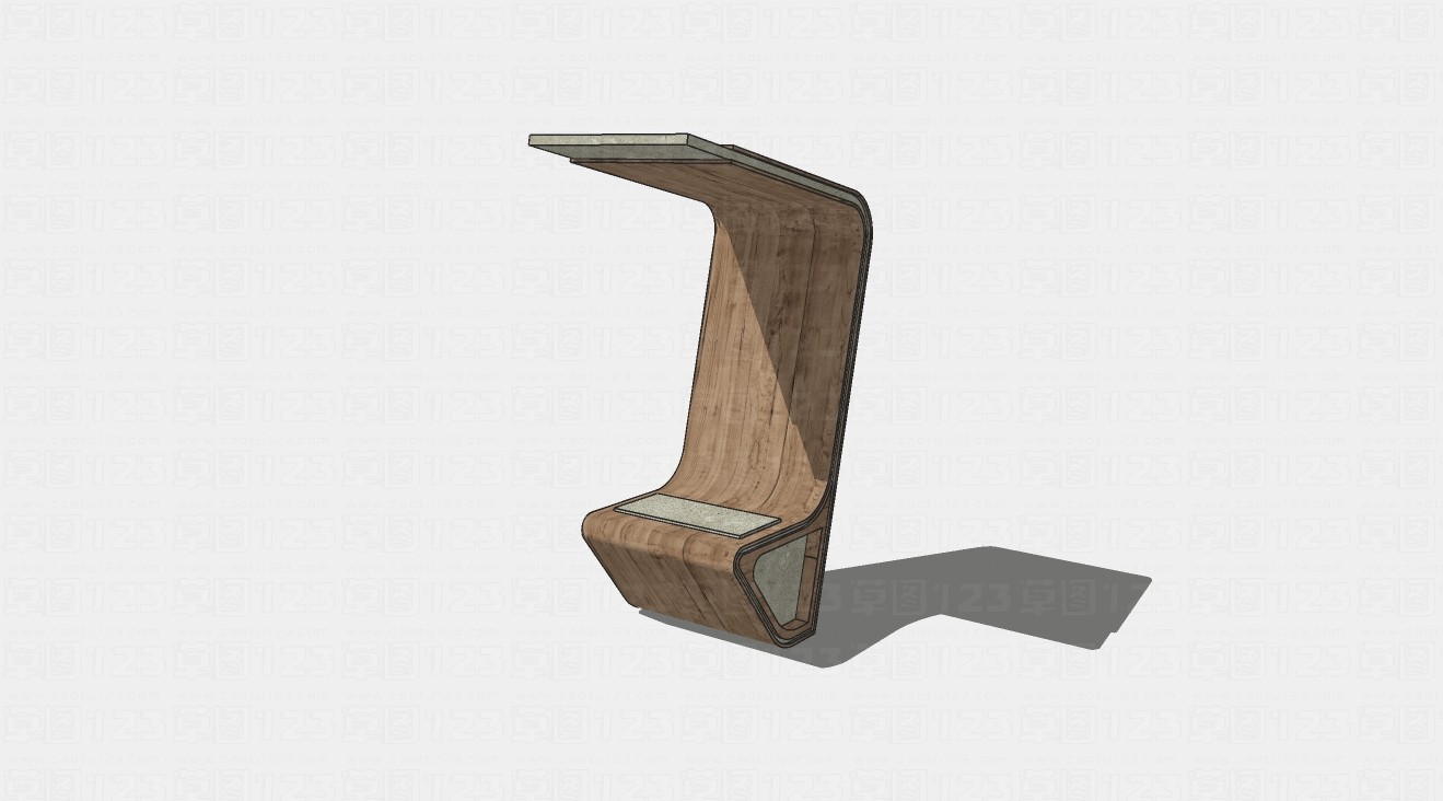 户外单人座椅su模型1.jpg(1)