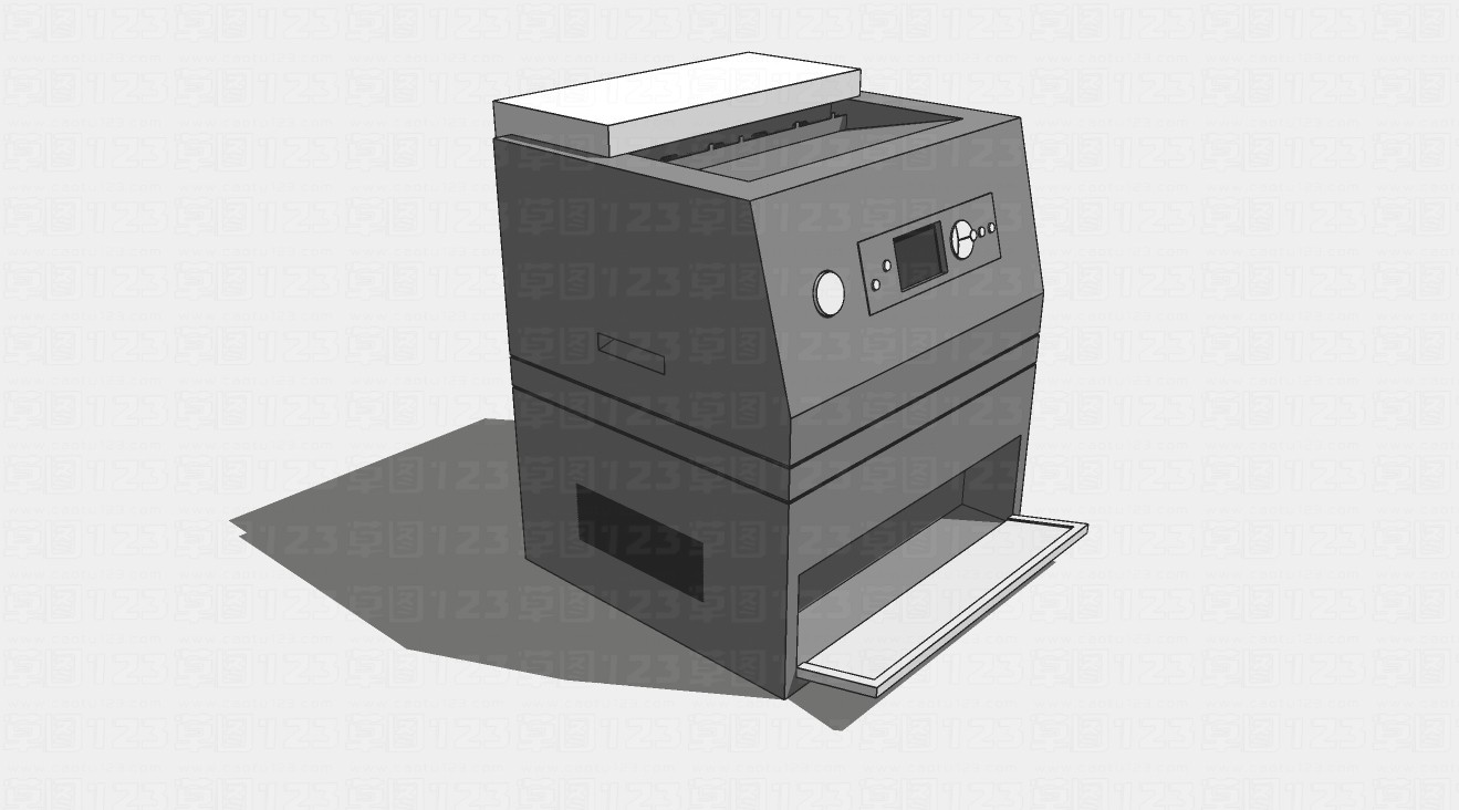 商用刻字机打印机su模型1.jpg(1)