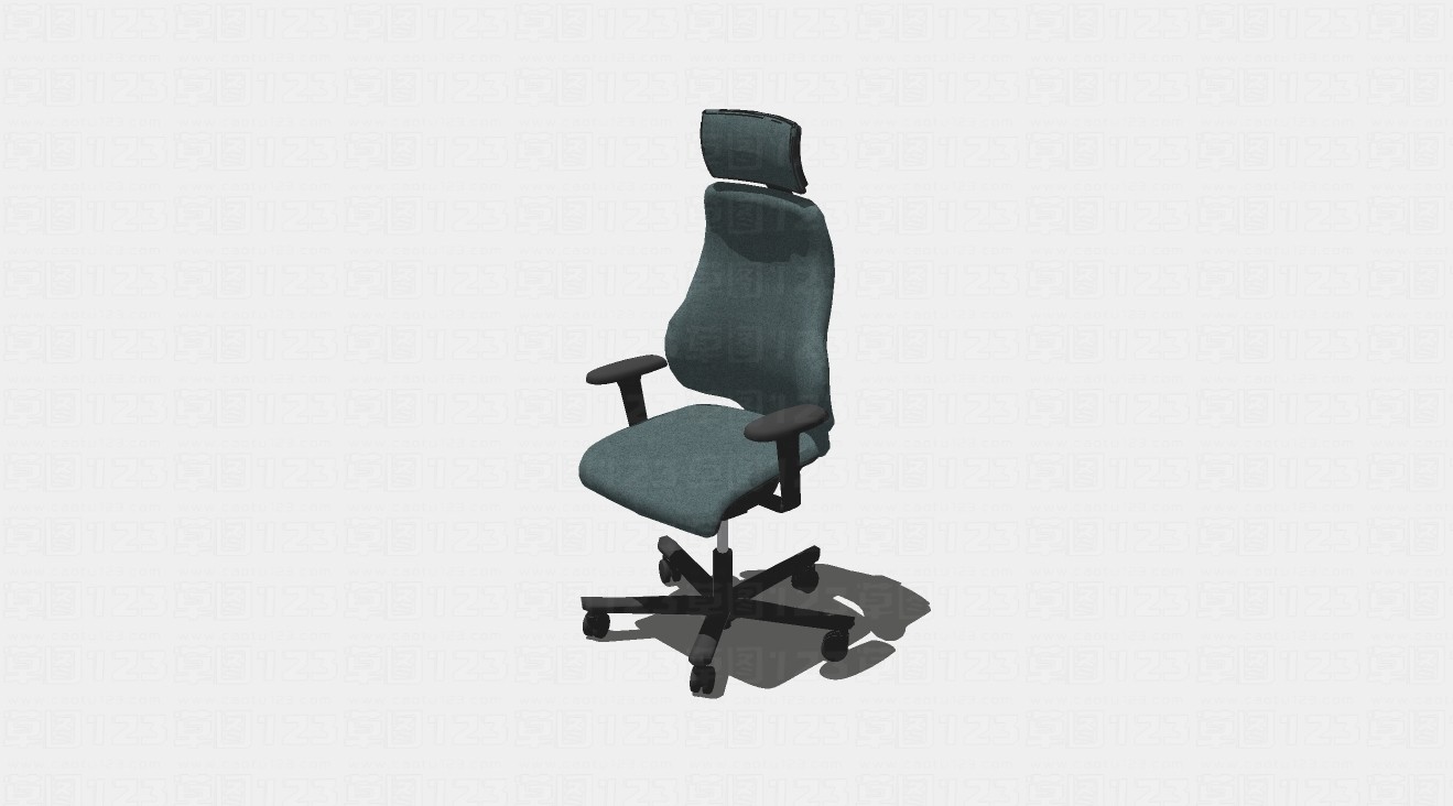 高靠背办工座椅转椅su模型1.jpg(1)