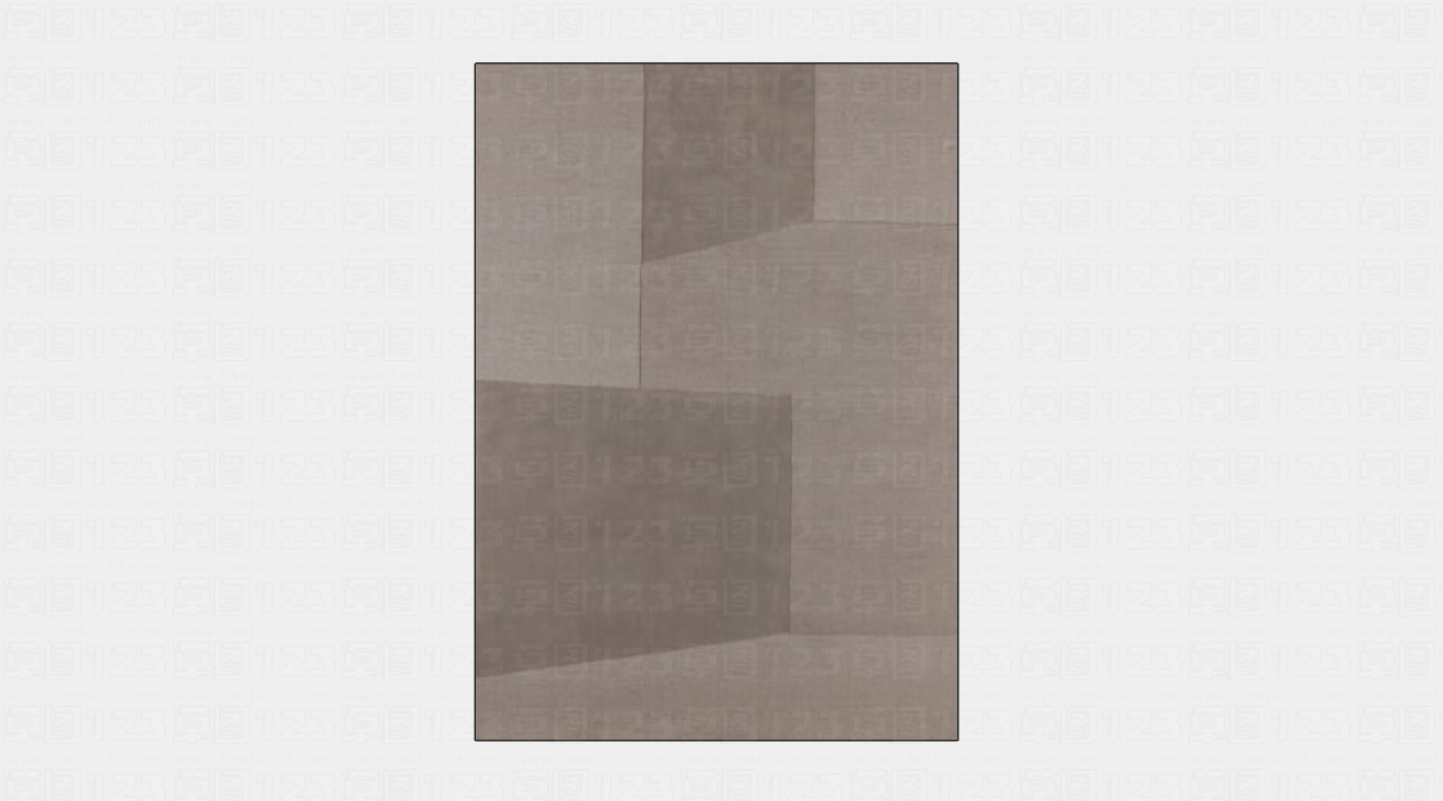 现代不规则拼色地毯su模型1.jpg(1)