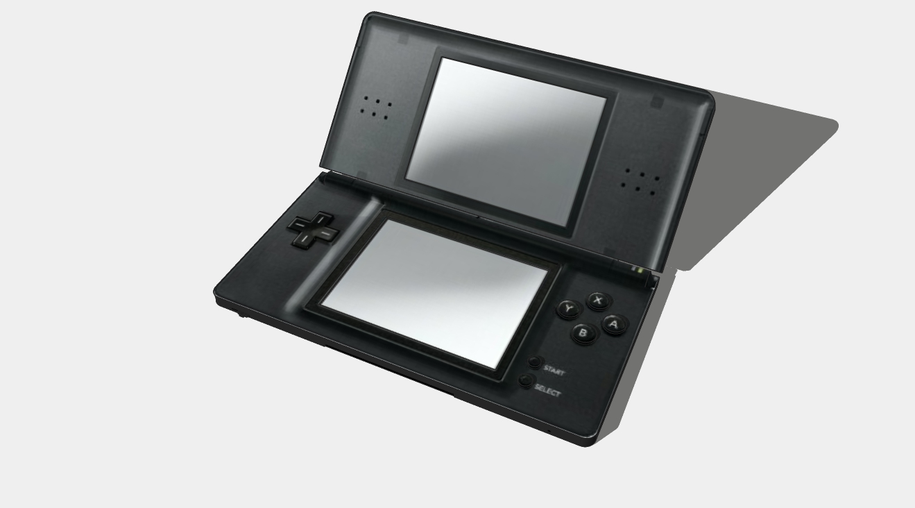 3DS游戏机掌机su模型